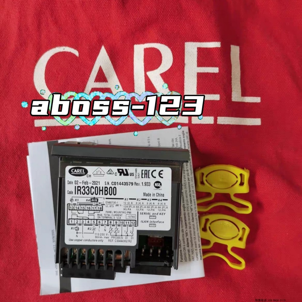 CAREL IR33C0HB00 Temperature controller 1pc New In Box