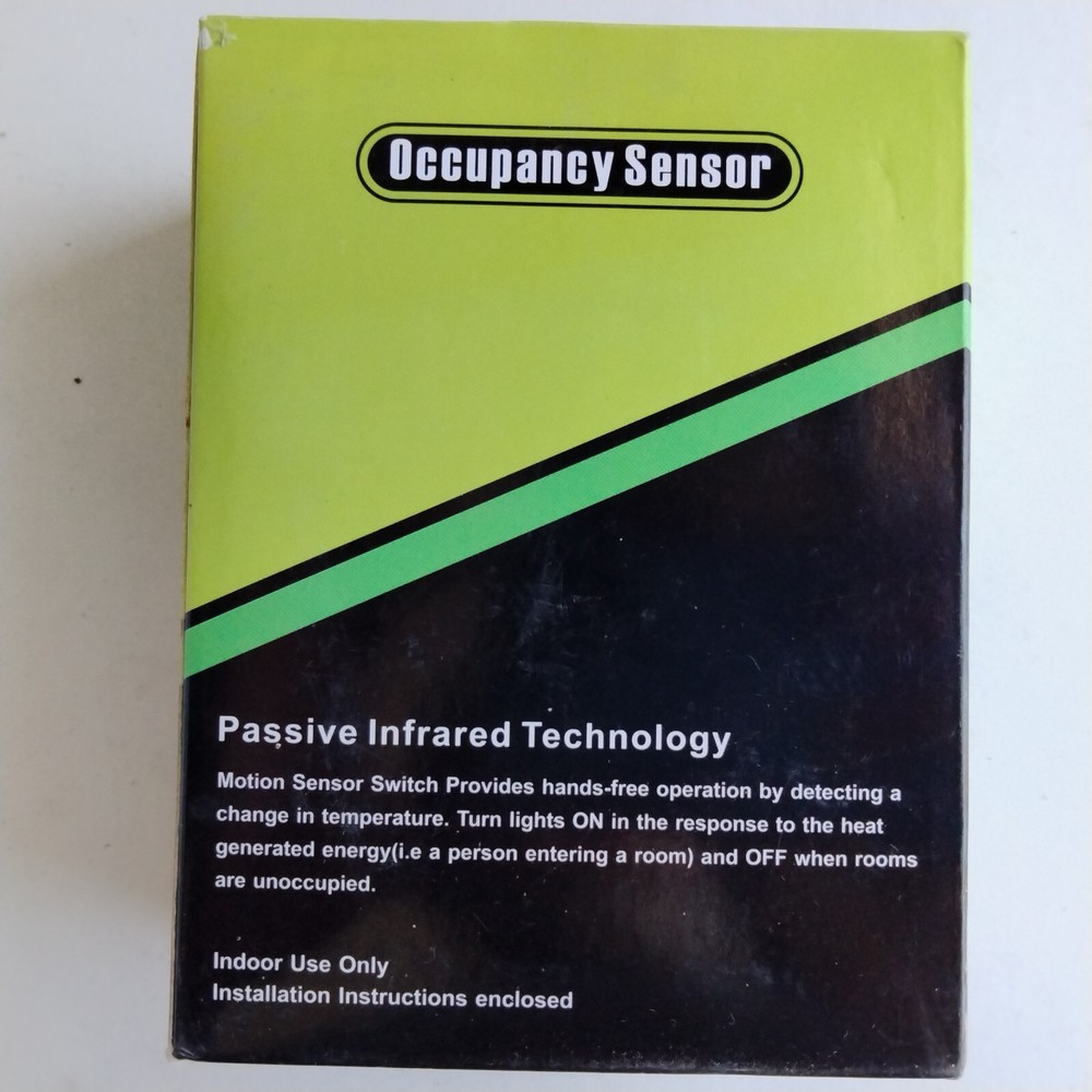 Occupancy Sensor Ym256-g 360° High Bake Pir Fixture Mount