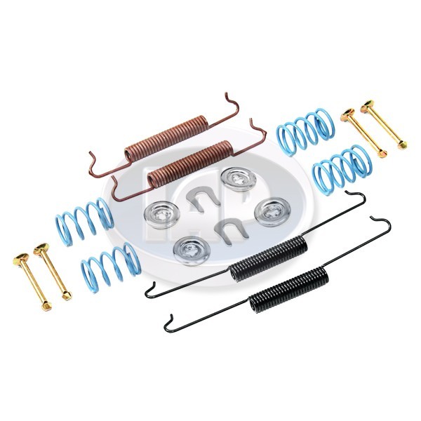 REAR BRAKE SPRING HARDWARE KIT VOLKSWAGEN T1 BUG BEETLE & GHIA 1958-1964