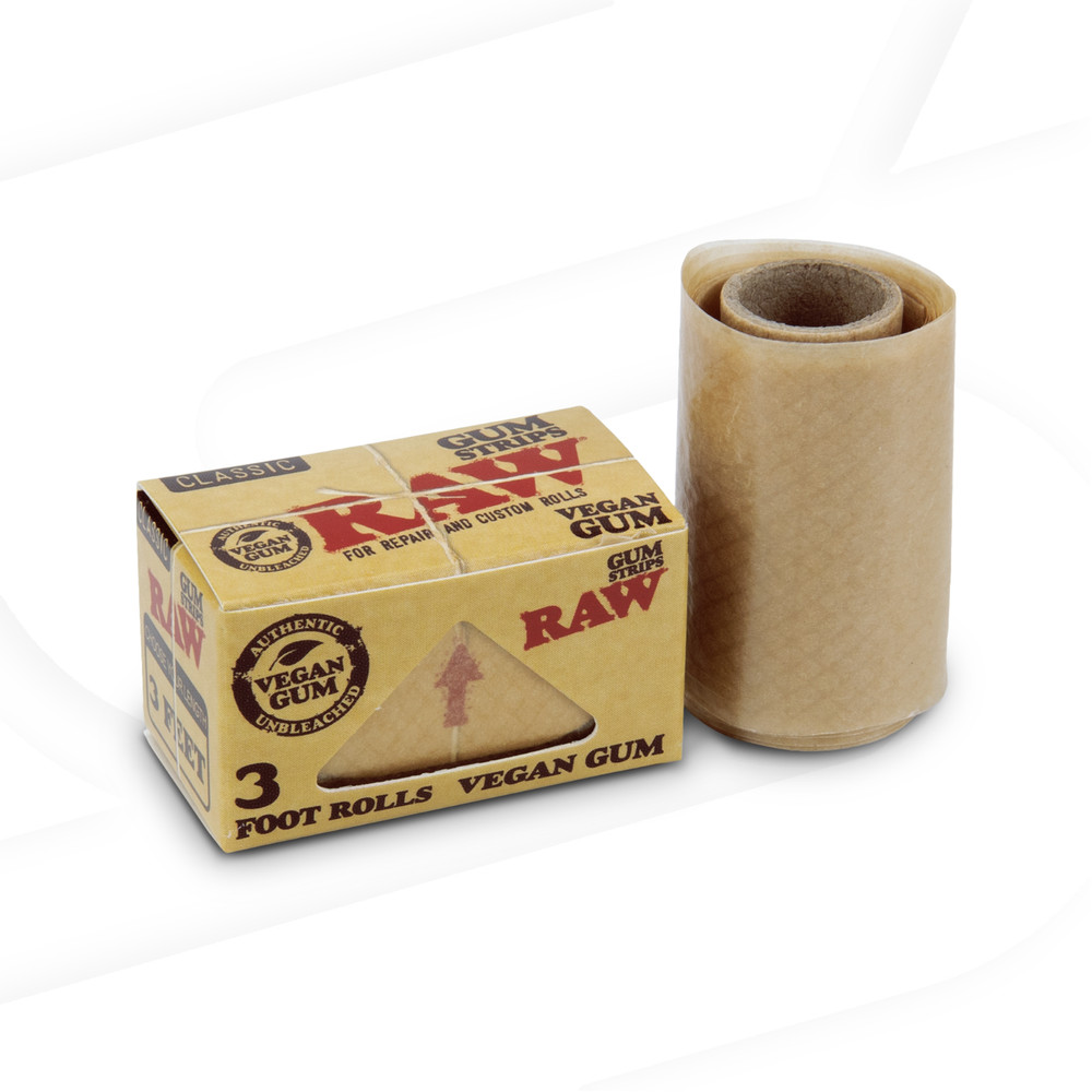 RAW Classic Gum Strips 3 ft Full Box