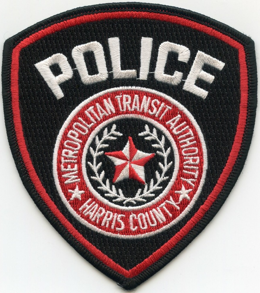 HARRIS COUNTY TEXAS TX METRO AUTHORITY POLICE PATCH