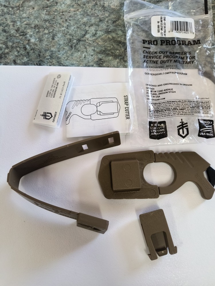 Gerber Safety Strap Cutter NEW