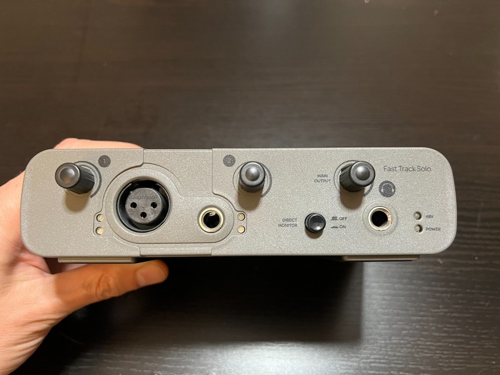 AVID Fast Track Solo Guitar/Vocal Recording System Interface