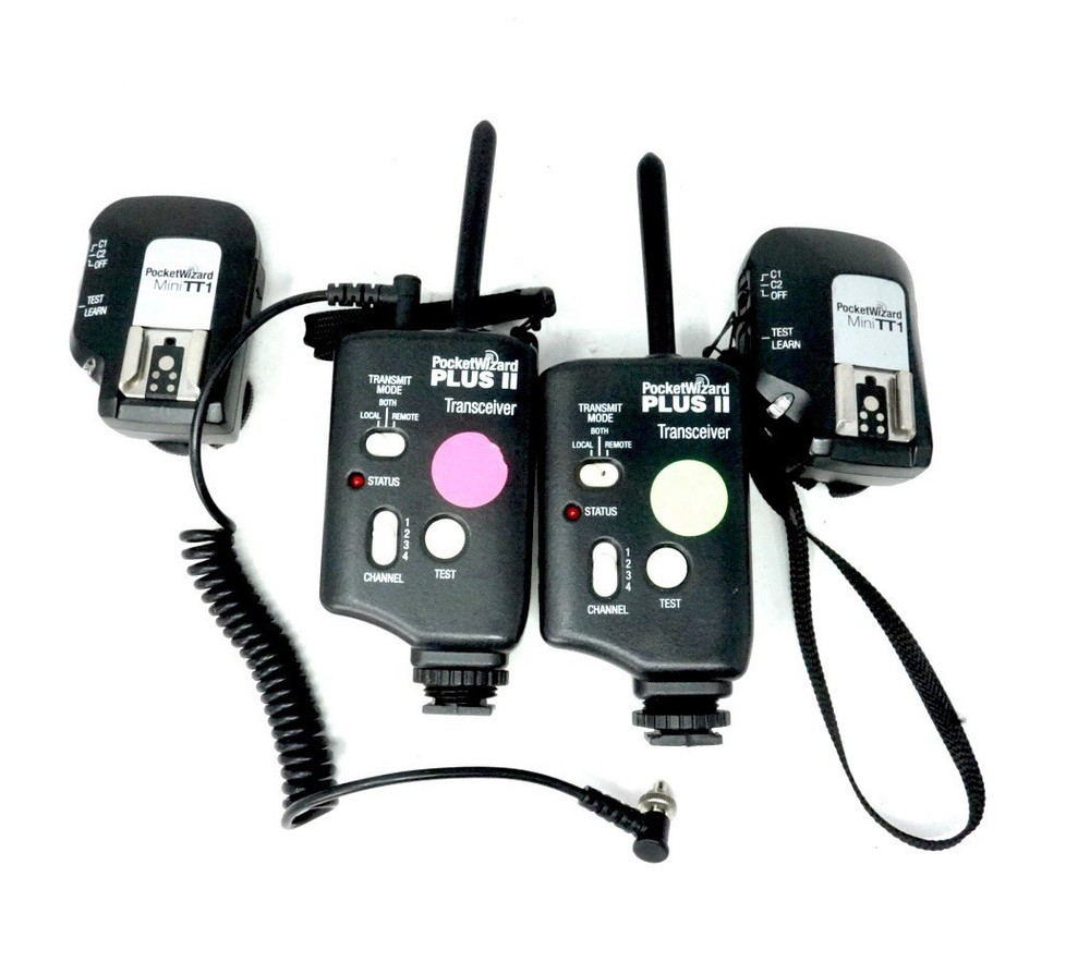 PocketWizard Plus II Transceivers + PocketWizard MiniTT1 Combo