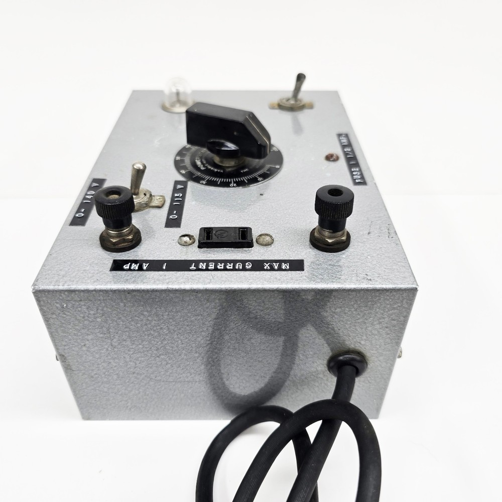 Powerstat Variable Transformer; 1A; Fuse 1.5A; 0-140V; 0-115V Tested
