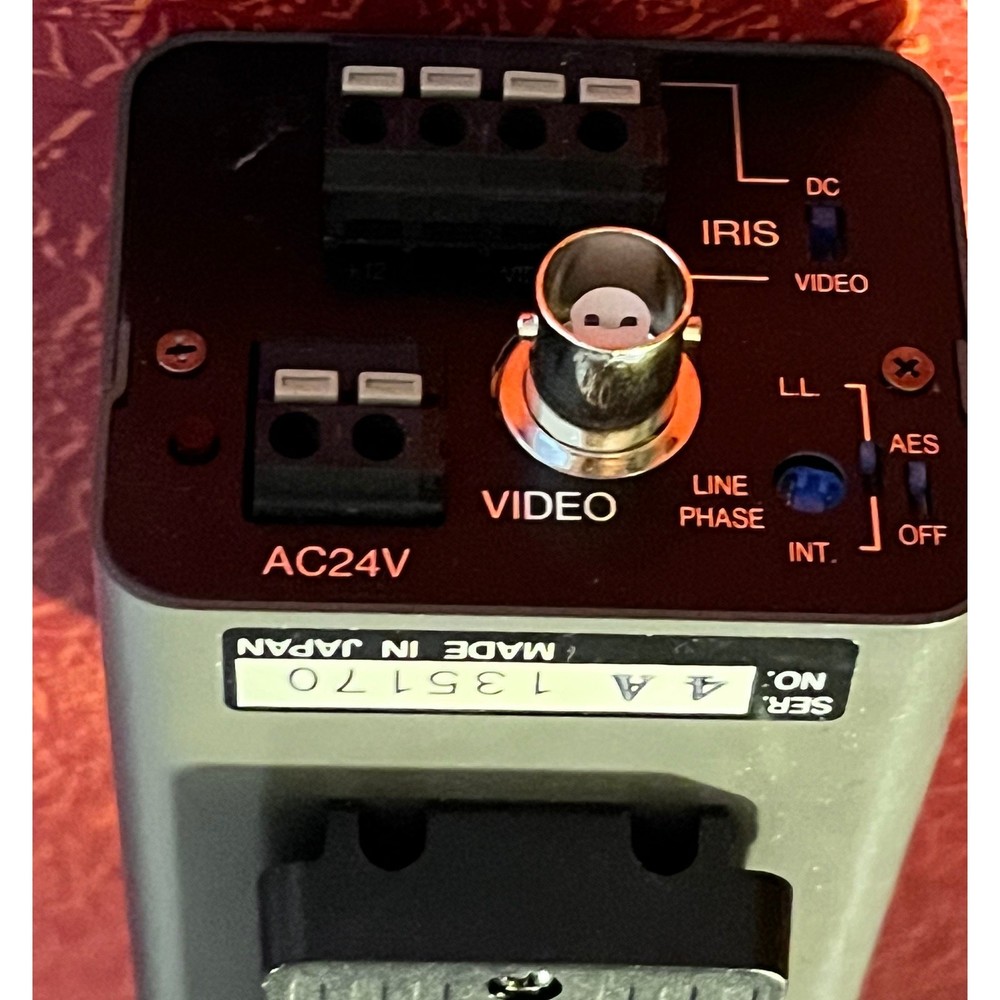 Vintage CCD Camera Model 4 A 135170 - UNTESTED