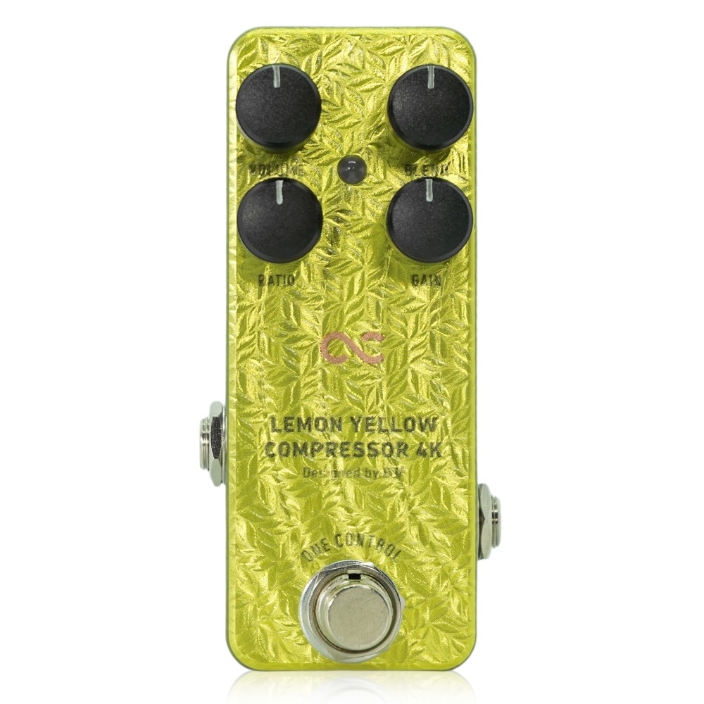ONE CONTROL LEMON YELLOW COMPRESSOR 4K Compressor Guitar Effector