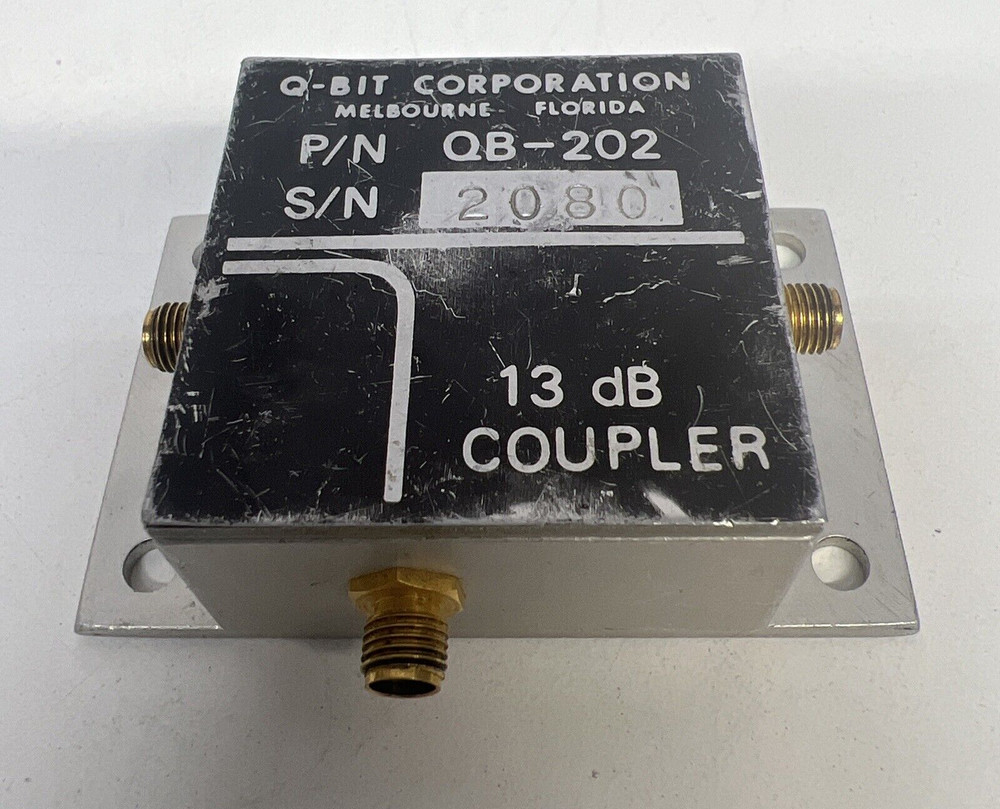Q-Bit Corporation QB-202 13dB COUPLER