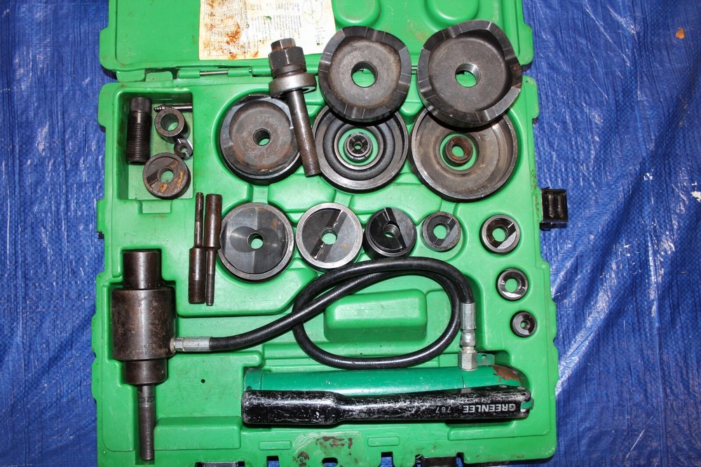 GREENLEE HYDRAULIC PUNCH SET 767