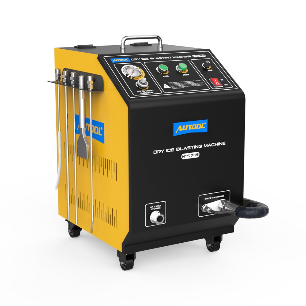 Dry Ice Blasting Cleaning Machine Intake Deposit Blaster Engine Carbon Crusher