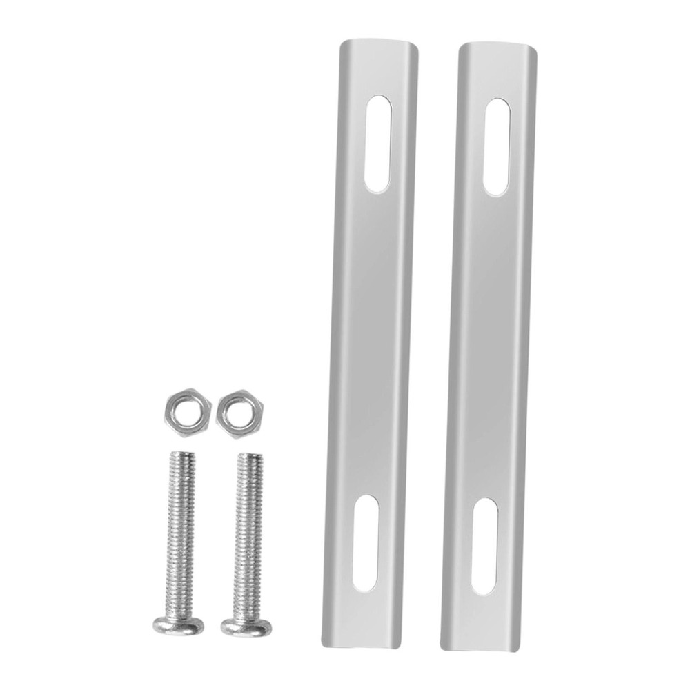 2Pcs Bike Basket Mounting Bracket Practical with Mount Screws Mount Adapter