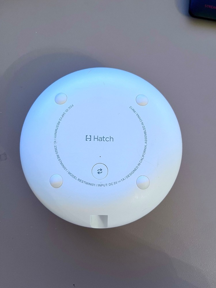 Hatch Rest Mini Sound Machine with Cord - Excellent Condition