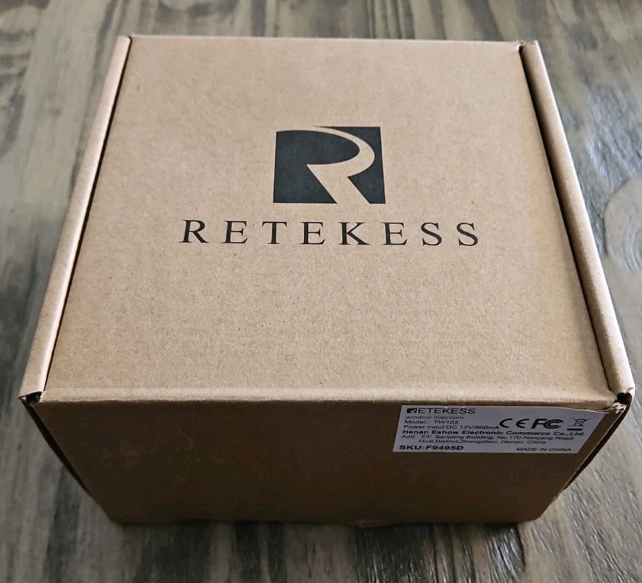 Retekess TW103 Window Speaker Mic Counter Intercom System Bank Office Restaurant