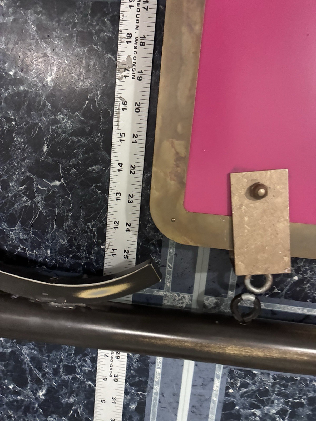 24x24x3 Victorias Secret Store Double Sided Hanging Sign,Bracket,Clips PINK LOGO