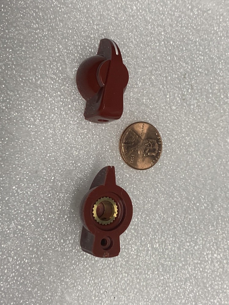 AMECO® AC-1 knob set of 2 - AMECO® part# K-180 Burgundy