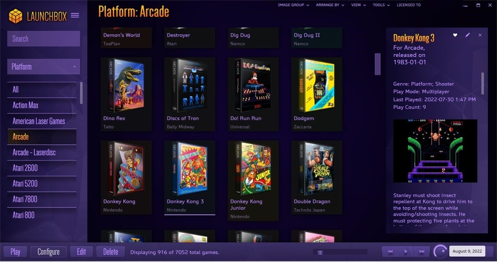arcade gaming collectibles