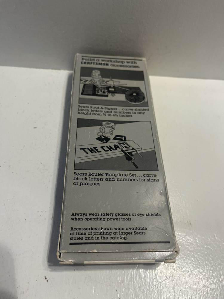 - Butt Hinge Template Carpenter Door Tool Sears Craftsman