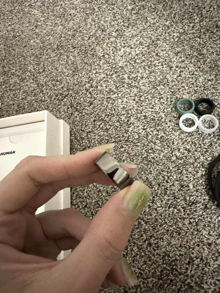Ultrahuman AIR Size 7 Smart Ring- Aster Black