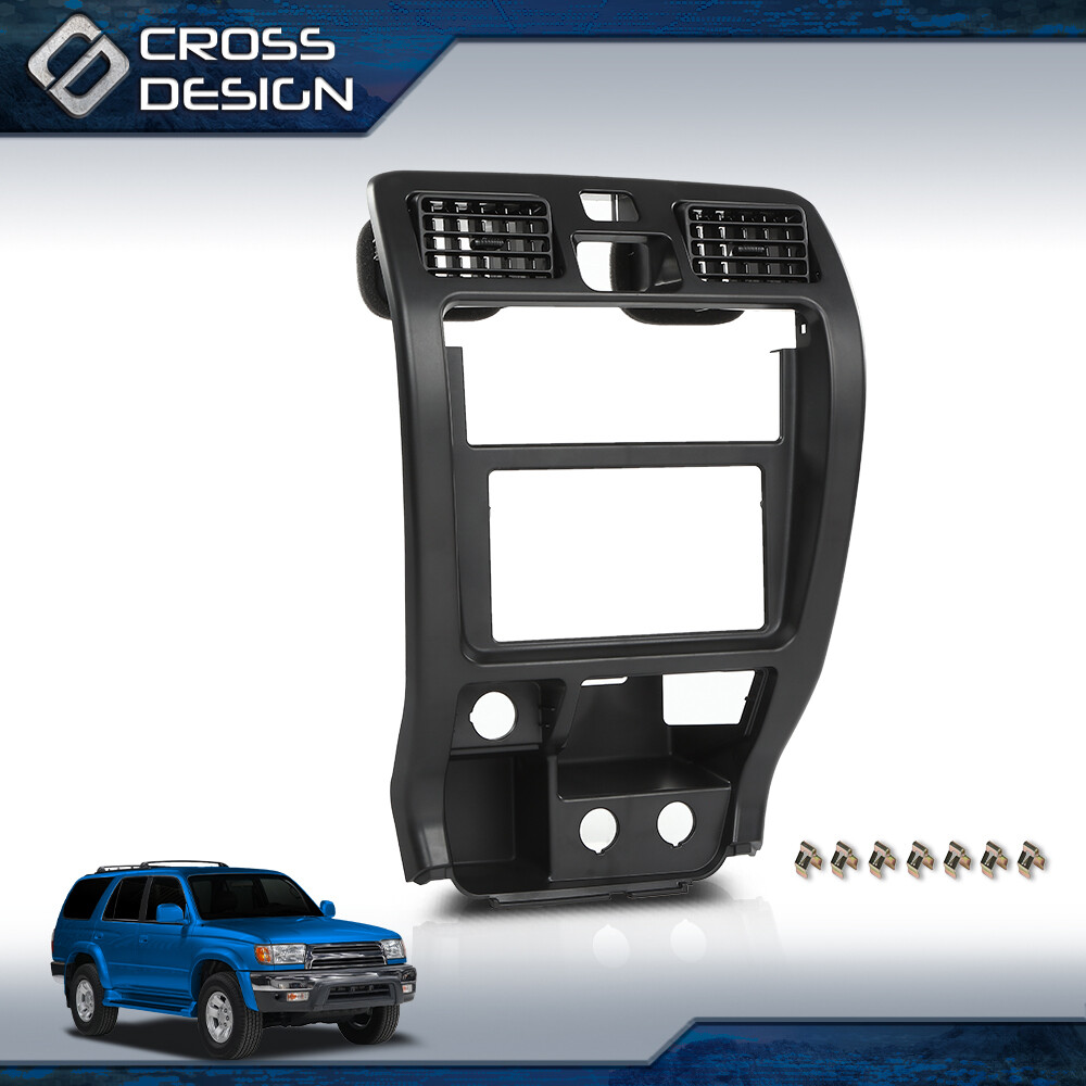 Radio Climate Control Center Dash Panel Bezel Fit For 1999-2002 Toyota 4runner