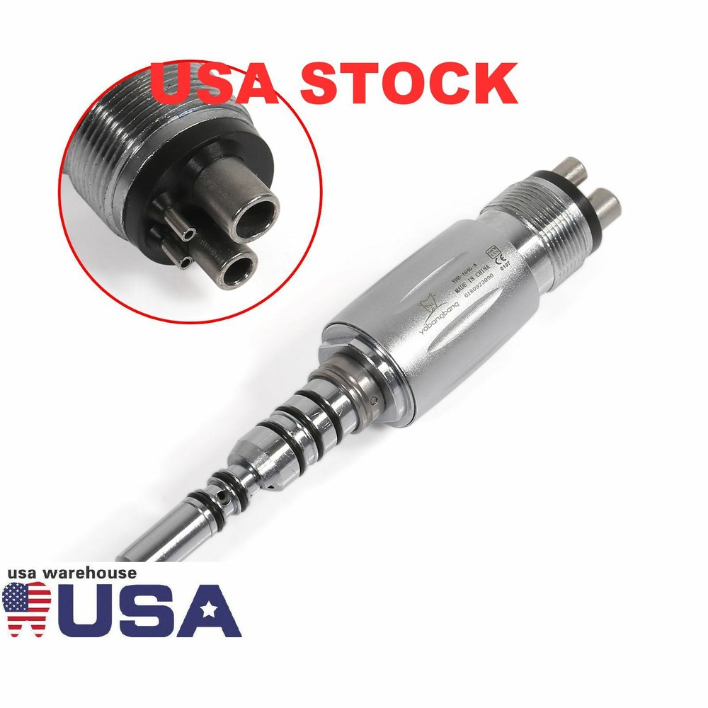Self-light Dental LED E-generator 4 Hole Coupler for Fiber Optic Handpiece