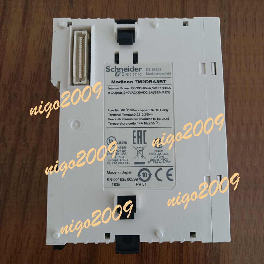 Original New in Box Modicon TM2DRA8RT PLC Expansion Module Digital Output Module