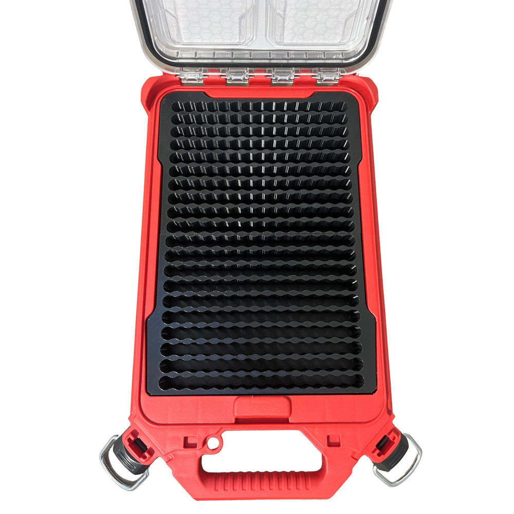 Ammo Organizer Insert for Milwaukee Packout – Storage for .45 Cal Ammo