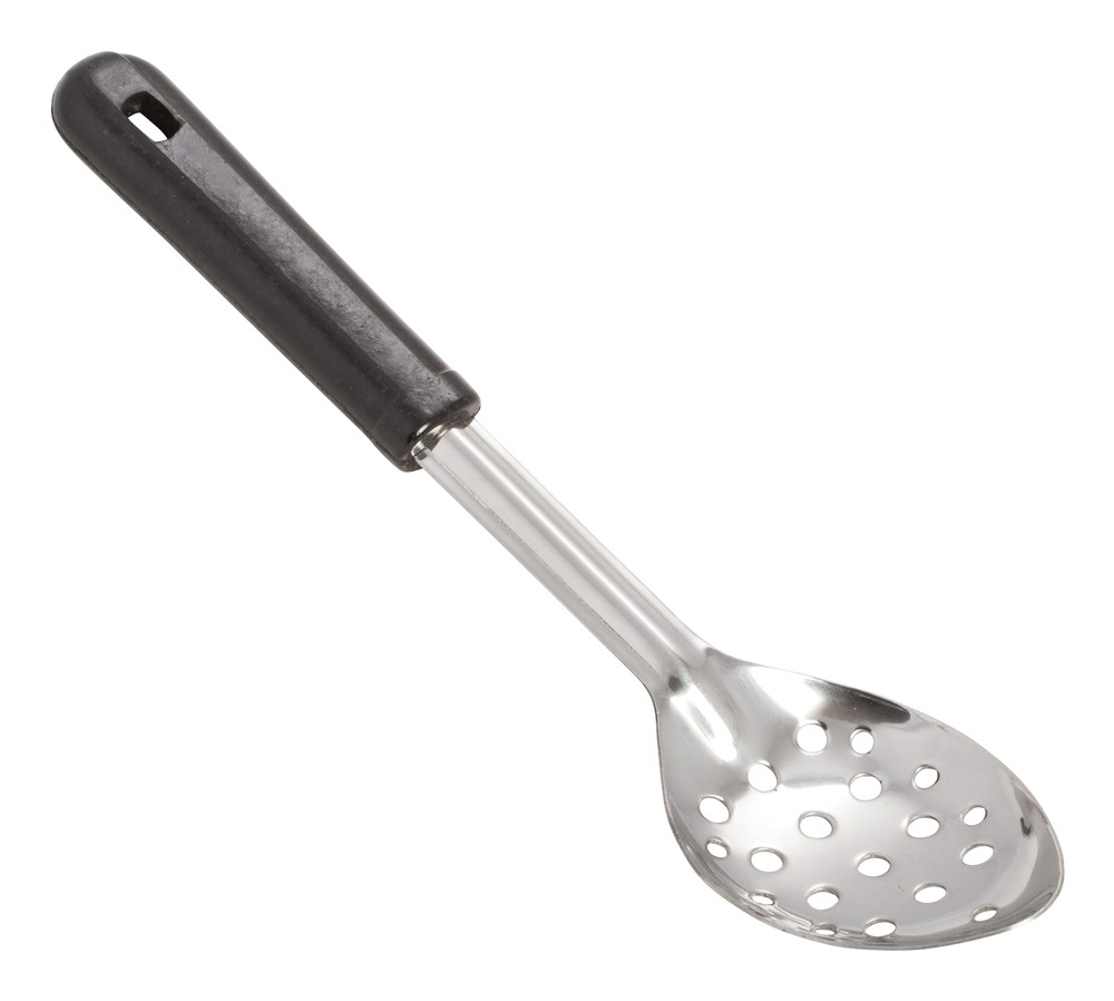 11" Perf Basting Spoon, Bakelite Hdl, S/S (12 Each)