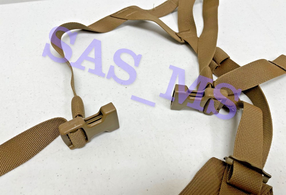 5X USMC COYOTE CHEST RIG TACTICAL ASSAULT PANEL HARNESS ASSEMBLY SHOULDER STRAP
