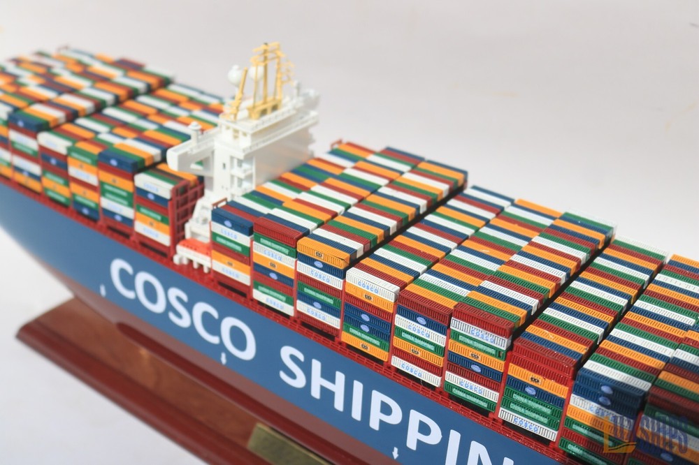 Cosco Shipping Container Model Ship 72cm