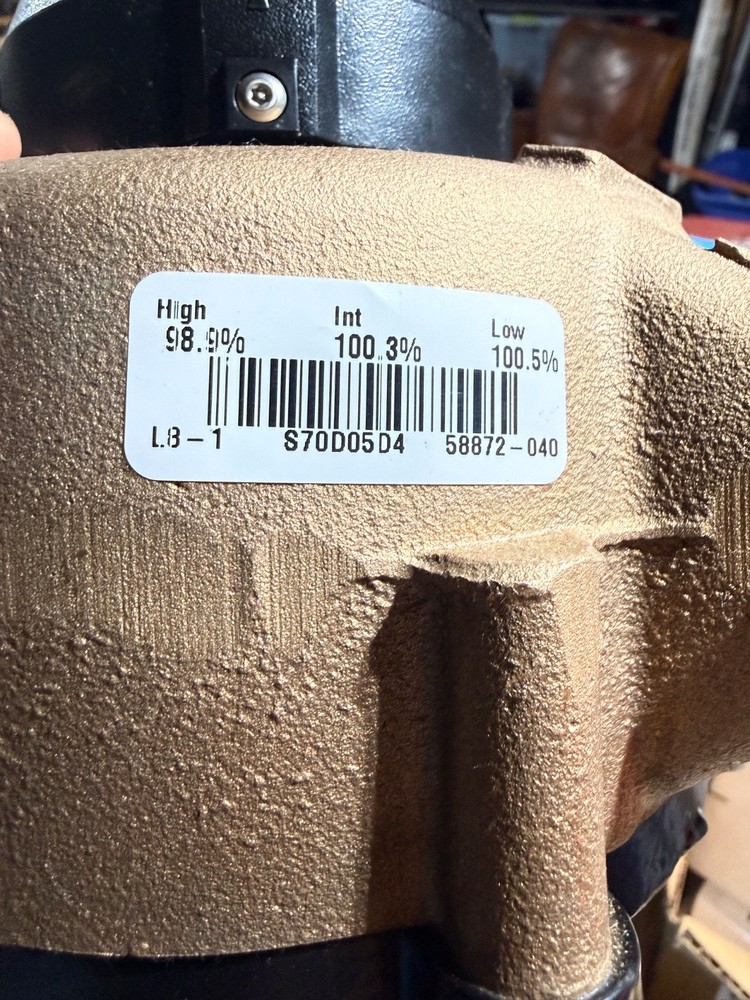 Badger Meter Bronze Flow Meter- 44782543