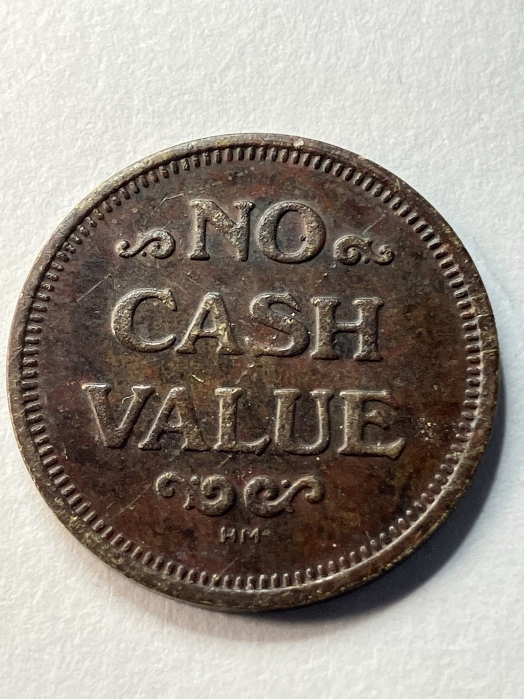 THUNDER ALLEY ARCADE TOKEN BOLWING #ud1