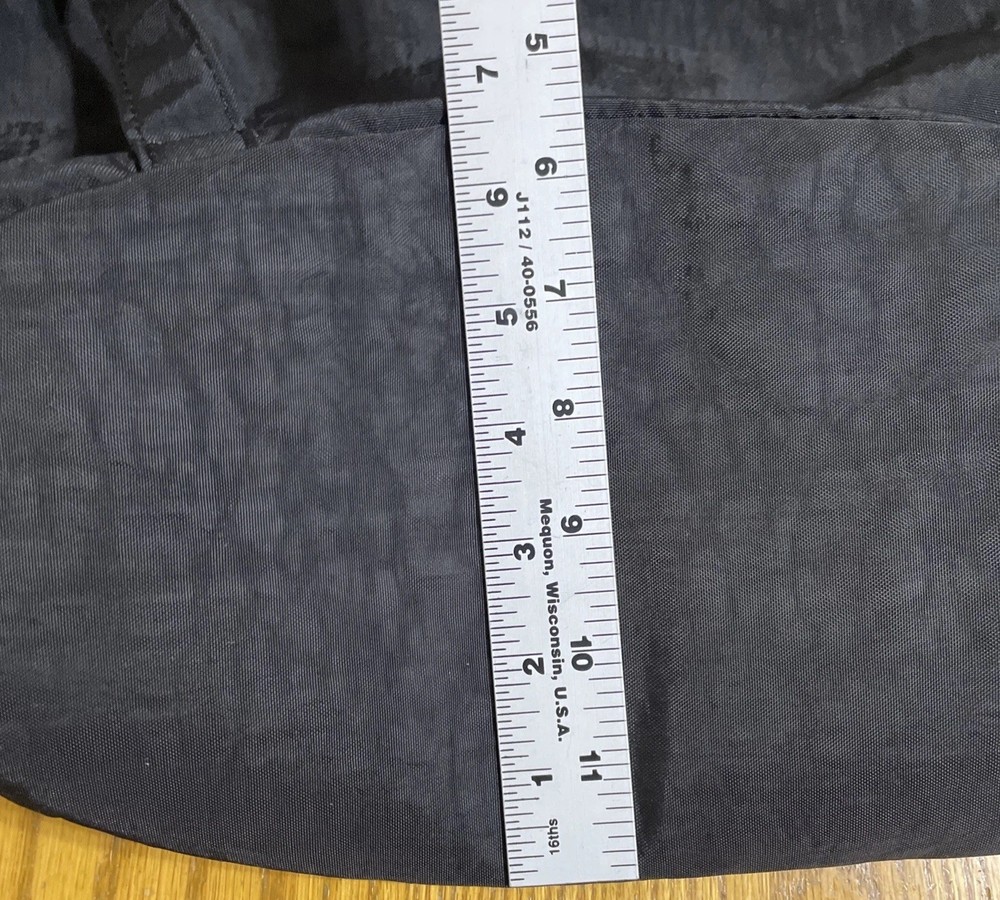 Hernan Bags Nylon Backpack Black Padded Adj. Straps 2 Buckle Pockets Drawstring