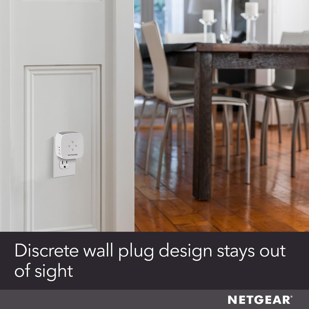 NETGEAR AC1200 WiFi Mesh Range Extender (EX5000) - 1000 sq.ft. / 15 Devices