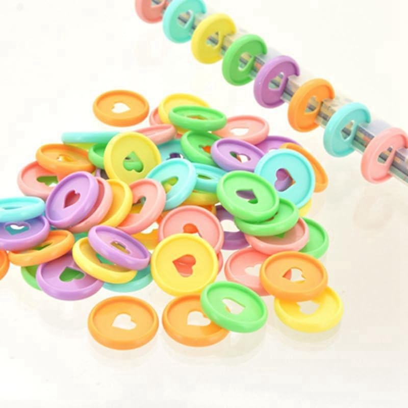 Planner Expander Discs 0.94Inch Book Binding Disc For Notebook Accessories