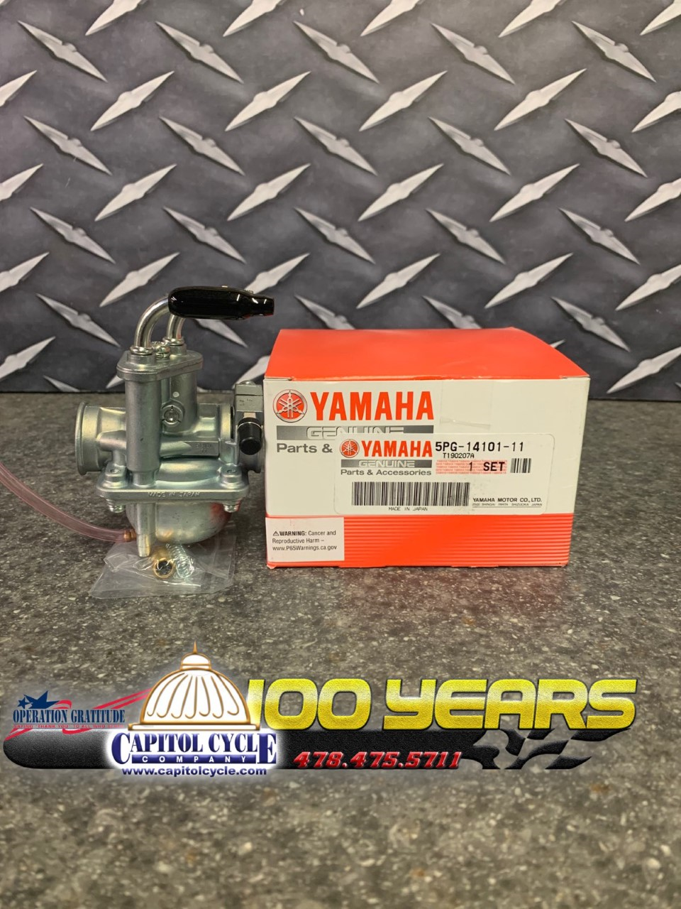 5PG-14101-11-00 NEW 2007 - 2023 YAMAHA PW50 PW 50 ZINGER OEM CARBURETOR ASSEMBLY