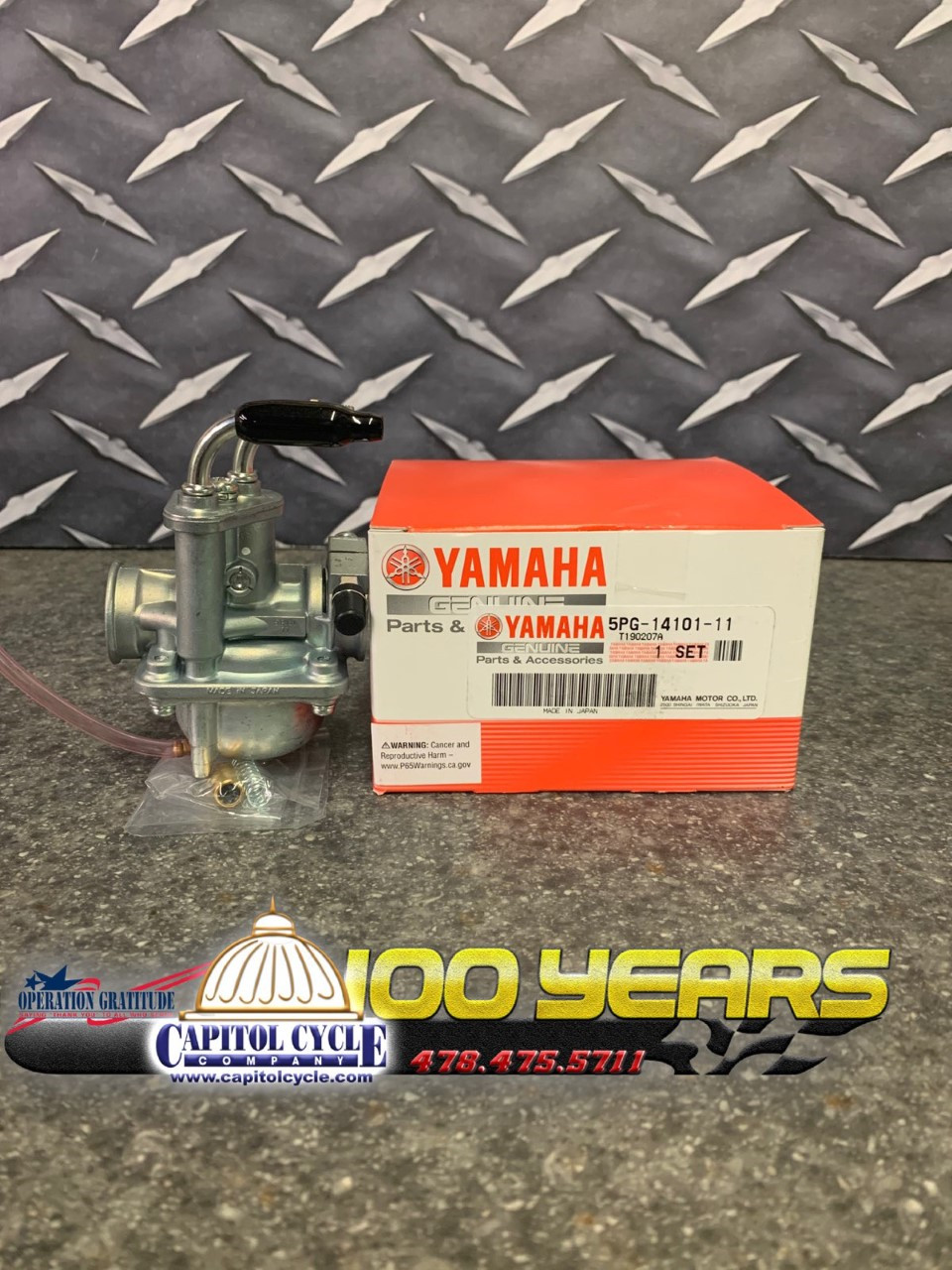 5PG-14101-11-00 NEW 2007 - 2026 YAMAHA PW50 PW 50 ZINGER OEM CARBURETOR ASSEMBLY