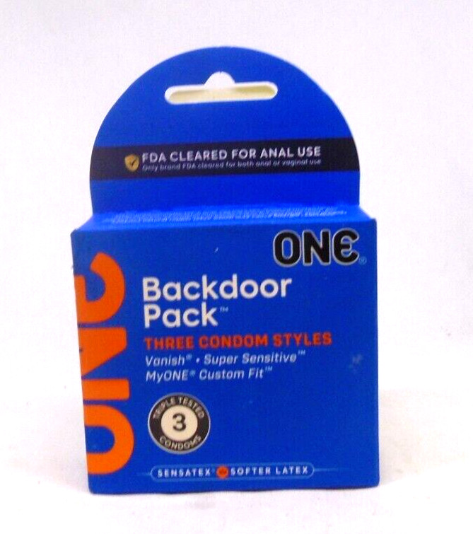 ONE Mixed Three Condom Styles 3 ct 1 box