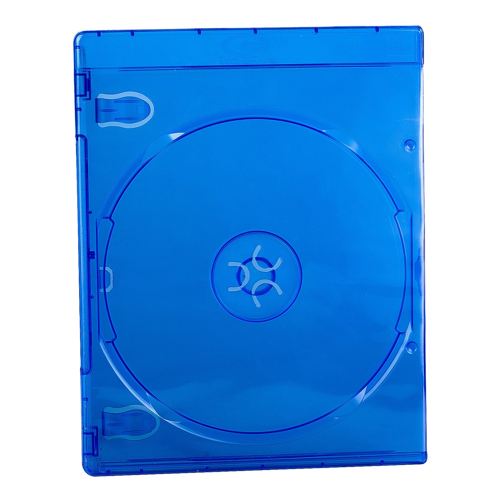 10 Pack Blu-Ray DVD CD Optical Disc Storage Holder 7mm Slim Case Space Saving