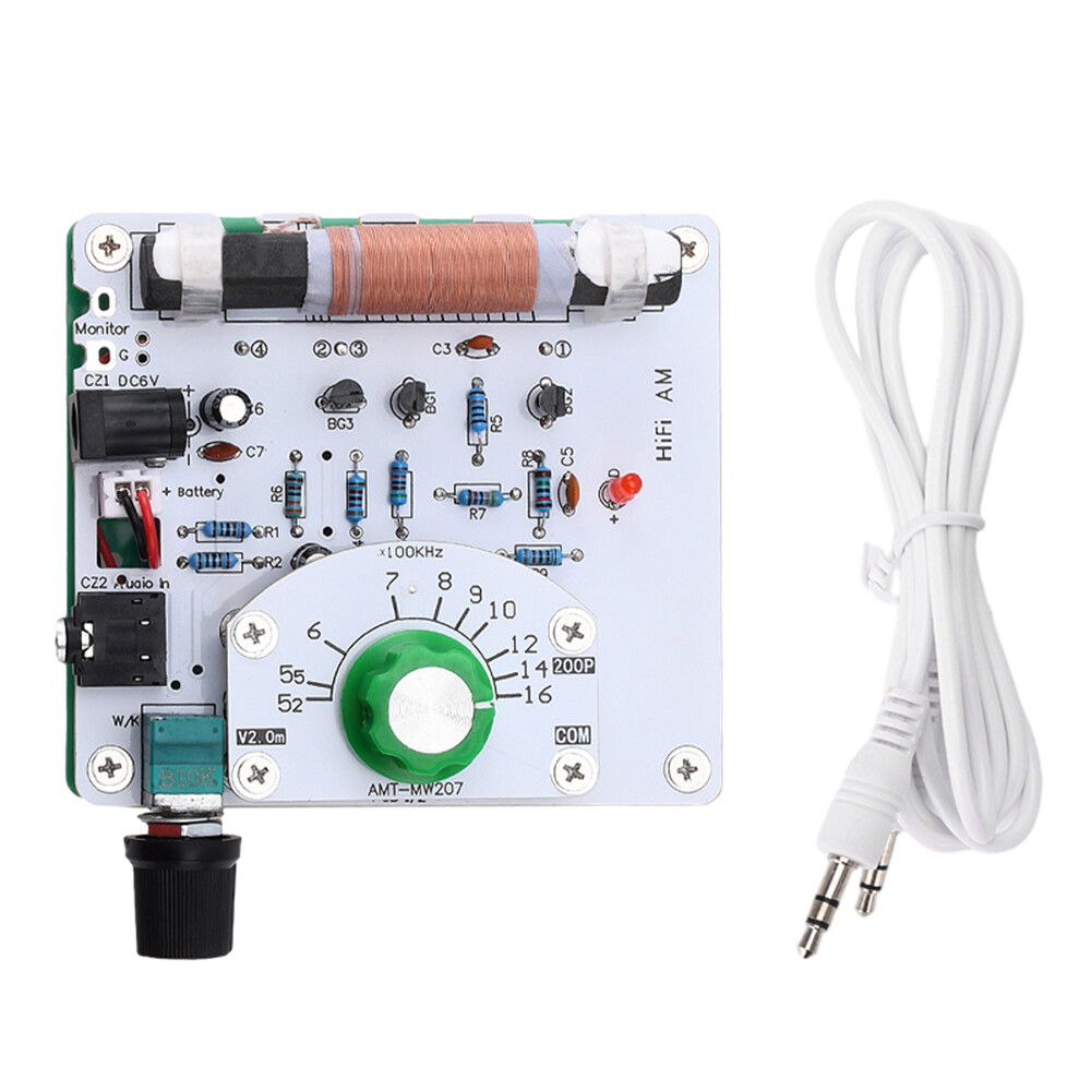 525~1605kHz Medium Wave AM Radio Transmitter DIY Circuit Board Radio Module 6V