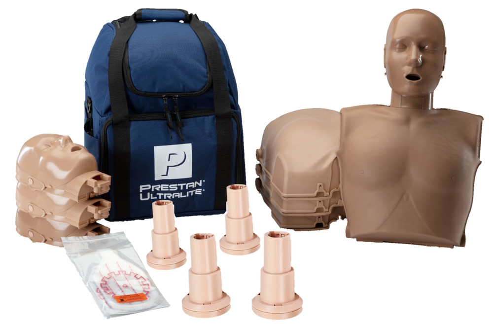 PRESTAN® Ultralite CPR Training Manikins with CPR Feedback - 4-Pack