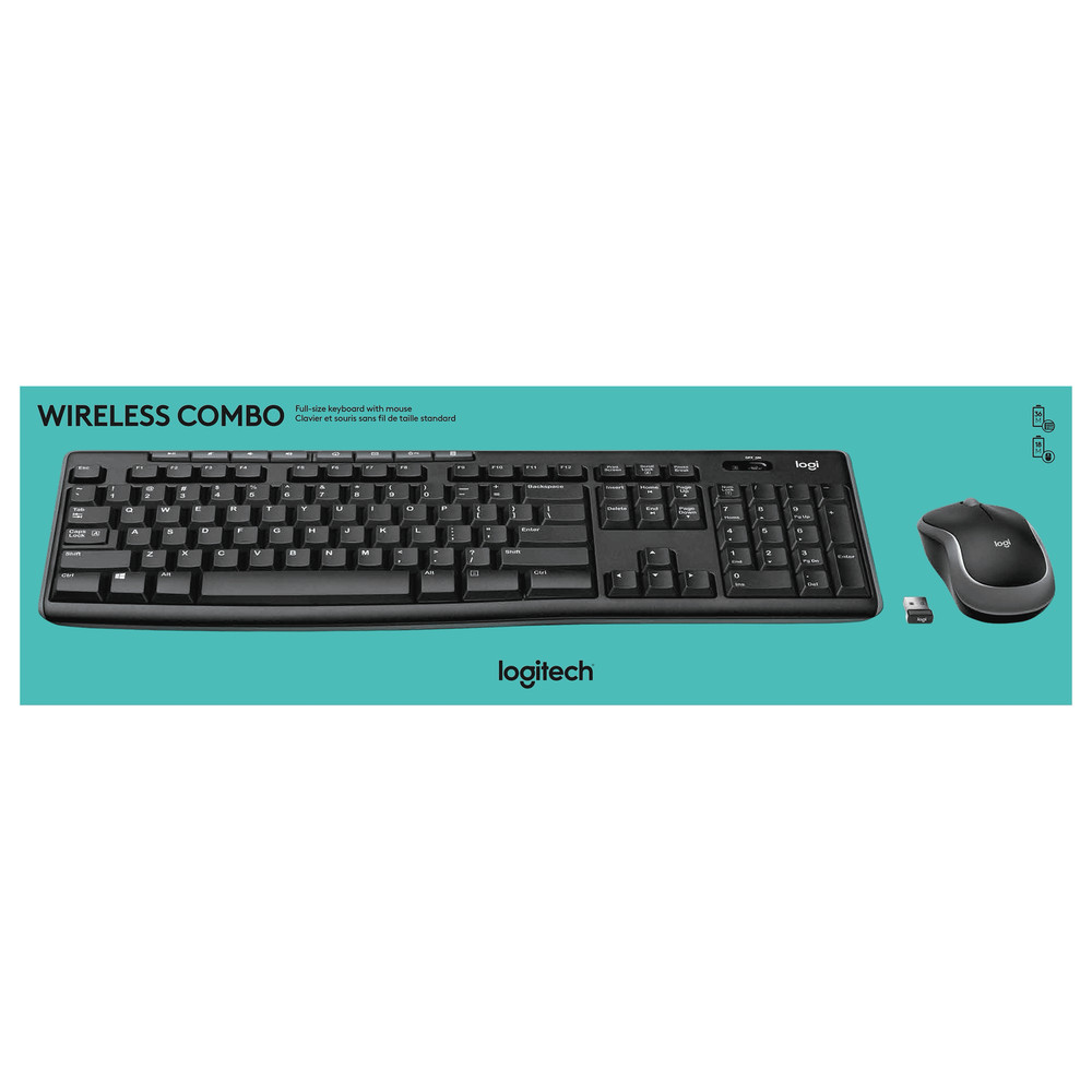 Logitech Wireless Keyboard and Mouse Combo for Windows