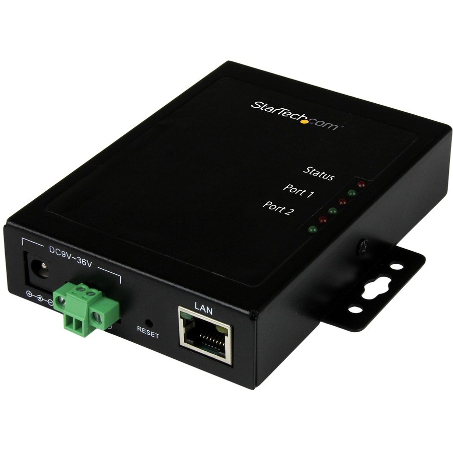 StarTech 2-Port Serial-to-IP Ethernet Device Server - RS232