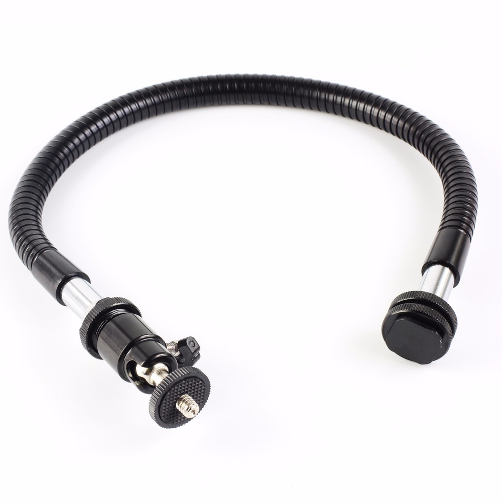 1/4" Screw Mini Ball Head Magic Arm Camera Macro Shot LED Panel Flexible Bracket