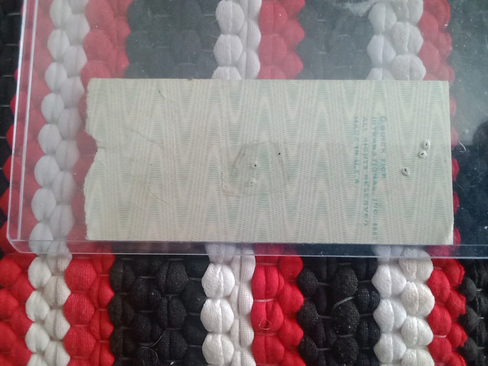 Kiss 💋 Ticket Stub History Asylum Tour, 2-27,86, Abilene Texas 🎸 😭 Falling