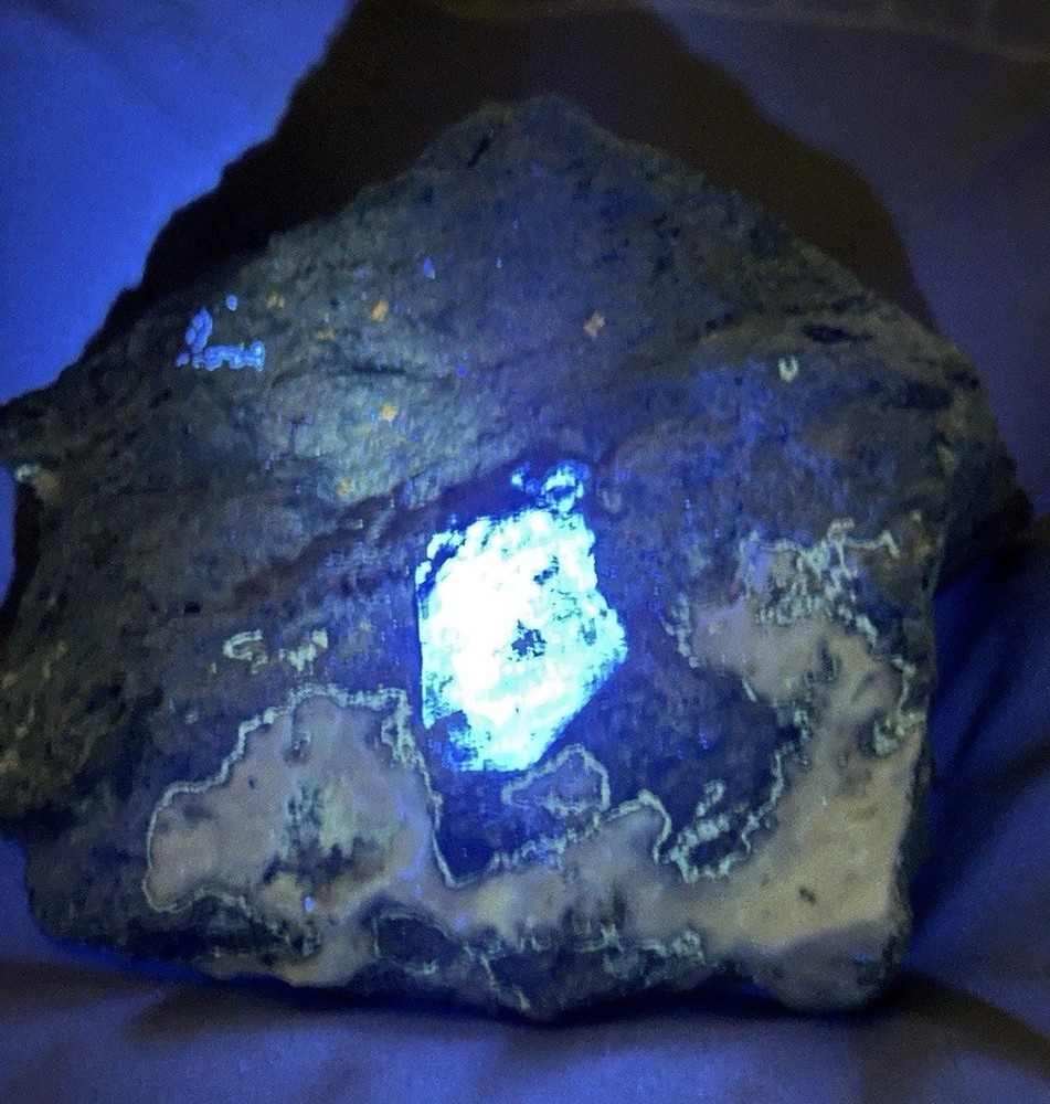 Rare Benitoite Cabinet Size Specimen