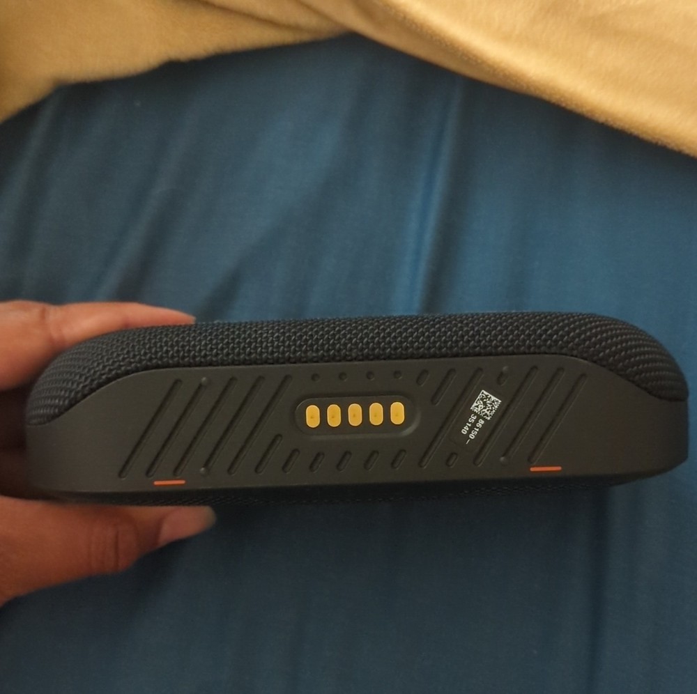 JBL Flex Portable Bluetooth Speaker Black USB-C Fabric Rectangular