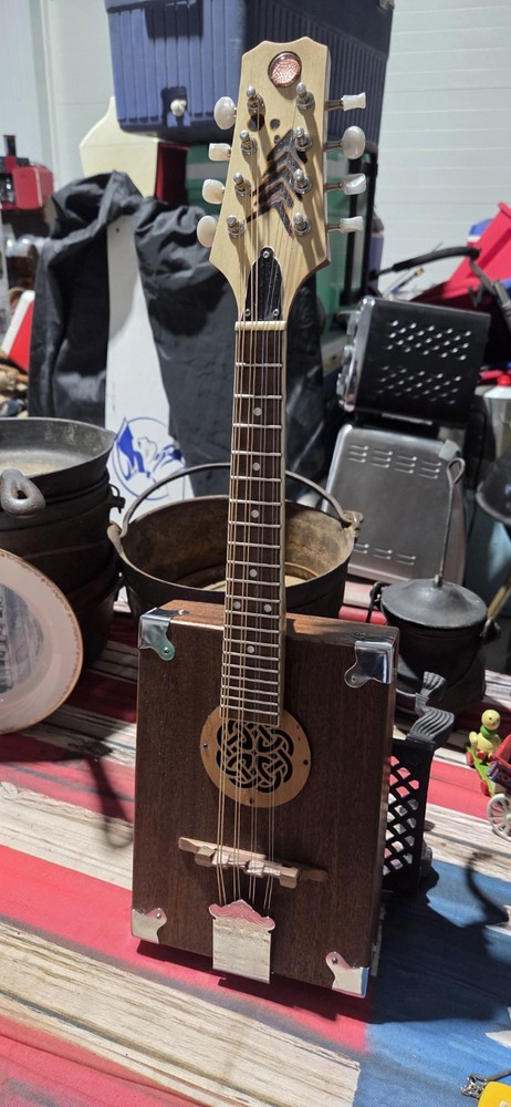 Square Cigar Box Mandolin