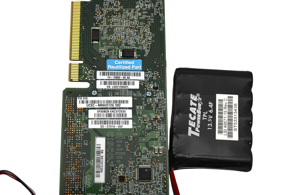 Cisco UCSC-MRAID12G-2GB 2GB SAS 12GBPS RAID Controller