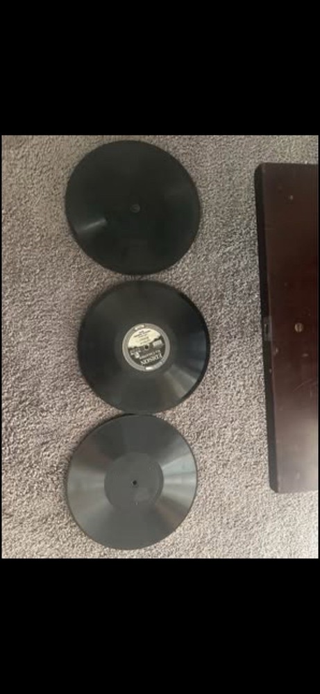 Thomas Edison 1913 Phonograph Record Vintage