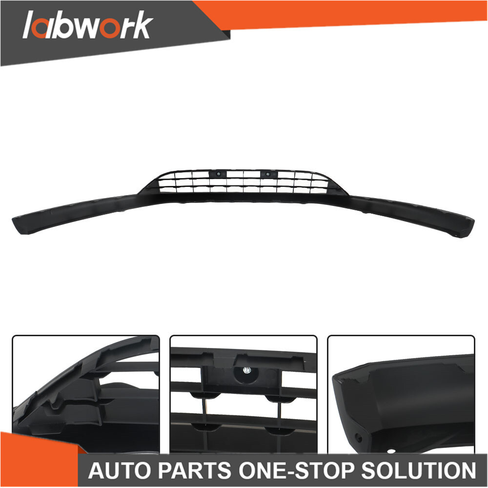 Labwork Front Bumper Lower Valance Panel Grille Grill For 2015-2018 Ford Focus